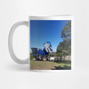 Blue Harvester by Avril Thomas Mug